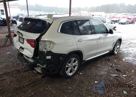 2020 BMW X3 xDrive30I из США, поврежденный, VIN 5UXTY5C01L9B82405